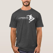Cypress Mountain British Columbia Snowboarder T-shirt (Voorkant)