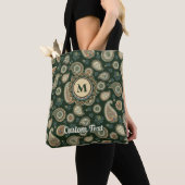Cypress Paisley Pattern Canvas tas (Dichtbij)