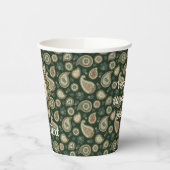 Cypress Paisley Pattern Cups Papieren Bekers (Links)