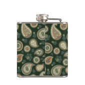 Cypress Paisley Pattern Flask Heupfles (Achterkant)