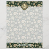 Cypress Paisley Pattern Flyer (Achterkant)