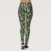 Cypress Paisley Pattern Leggings (Achterkant)