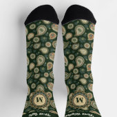 Cypress Paisley Pattern Socks Sokken (Top)