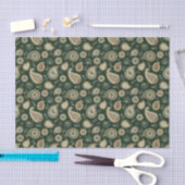 Cypress Paisley Pattern Tissuepapier (Craft)