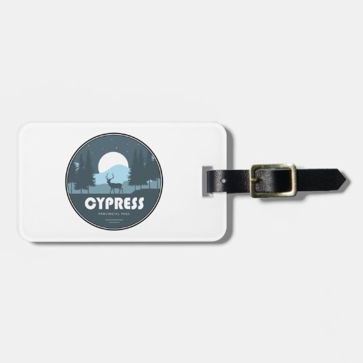 Cypress Provincial Park Herten Bagagelabel (Voorkant horizontaal)
