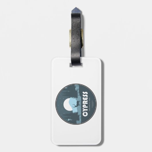 Cypress Provincial Park Herten Bagagelabel (Achterkant verticaal)