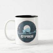 Cypress Provincial Park Herten Tweekleurige Koffiemok (Links)