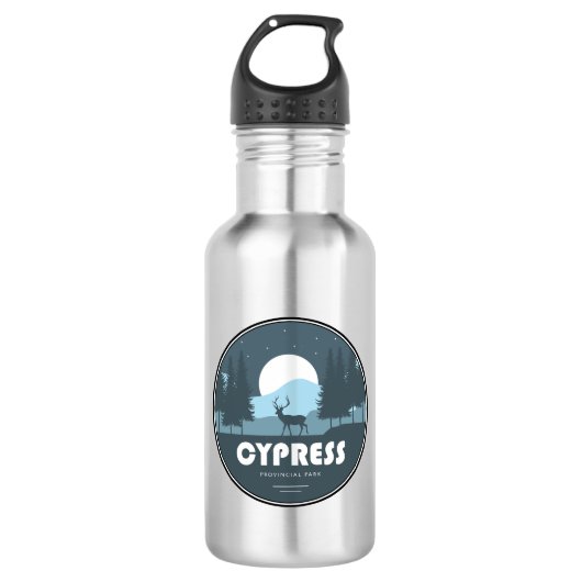 Cypress Provincial Park Herten Waterfles (Voorkant)