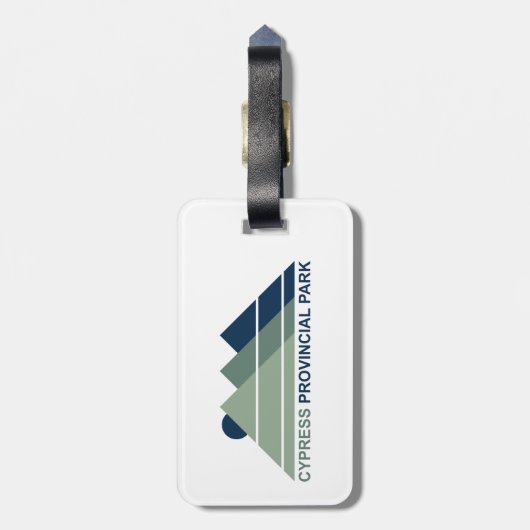 Cypress Provincial Park Mountains Sun Bagagelabel (Achterkant verticaal)