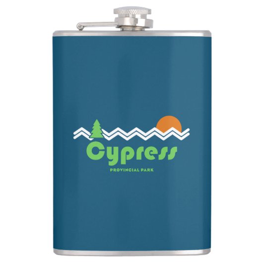 Cypress Provincial Park Retro Heupfles (Voorkant)