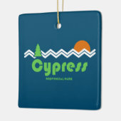 Cypress Provincial Park Retro Keramisch Ornament (Links)