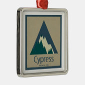 Cypress Provincial Park Rustiek Metalen Ornament (Rechts)