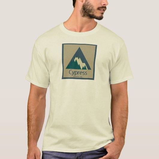 Cypress Provincial Park Rustiek T-shirt (Voorkant)