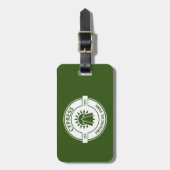 Cypress Provincial Park Sun Trees Bagagelabel (Voorkant verticaal)