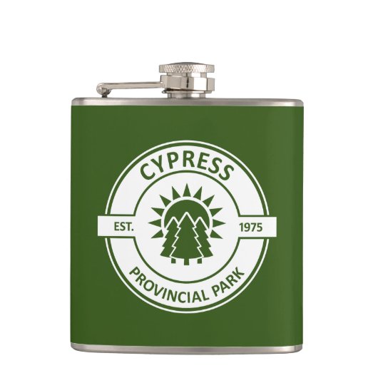 Cypress Provincial Park Sun Trees Heupfles (Voorkant)