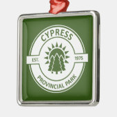 Cypress Provincial Park Sun Trees Metalen Ornament (Links)