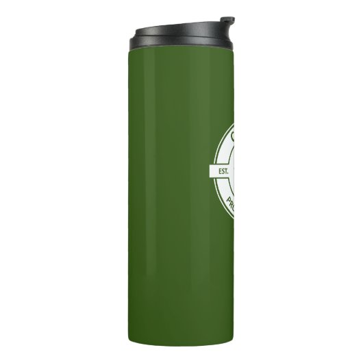 Cypress Provincial Park Sun Trees Thermosbeker (Gedraaid links)