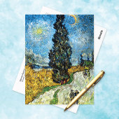 Cypress Starry Sky Vincent van Gogh Briefkaart