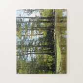 Cypress Swamp Landscape Legpuzzel (Verticaal)