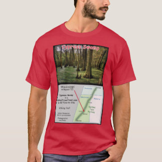 Cypress Swamp on Natchez Trace Parkway T-shirt