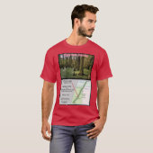 Cypress Swamp on Natchez Trace Parkway T-shirt (Voorkant volledig)