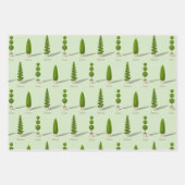 Cypress Topiaries "Live Grow Thrive" Inpakpapier Vel (Voorkant 2)