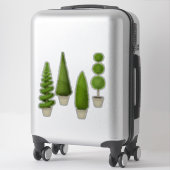 Cypress Topiary Collectie Charming Garden Sticker (Koffer)