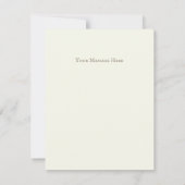 Cypress Topiary "Live Grow Thrive" Notitiekaartje (Achterkant)