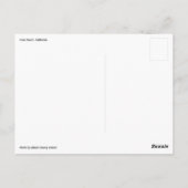 Cypress Tree Tunnel, Californië Briefkaart (Achterkant)