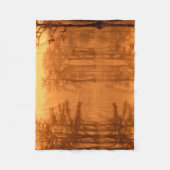 Cypress Trees George Smith State Park Fleece Deken (Voorkant)