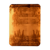 Cypress Trees George Smith State Park Magneet (Verticaal)