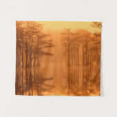 Cypress Trees George Smith State Park Wandkleed (Voorkant (horizontaal))