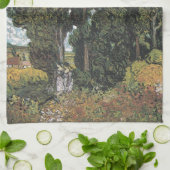 Cypress Trees van Van Gogh Theedoek (Gevouwen)