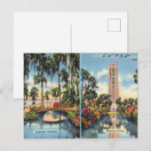 Cypress tuinen, zingtoren Florida Briefkaart (Voorkant / Achterkant)