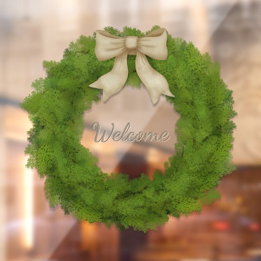 Cypress Wreater met standaard aangepaste naam of g Raamsticker (Vel 2)