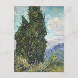 Cypresse van Van Gogh Briefkaart