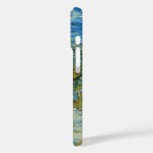 Cypressen van Vincent van Gogh - Draaiende blauwe Case-Mate iPhone Case (Achterkant / Links)