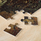 Cypresses en Two Women door Vincent van Gogh Legpuzzel (Zijkant)