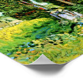 Cypresses met twee dames Van Gogh Fine Art Poster (Hoek)