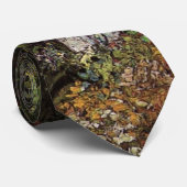 Cypresses met Vrouw Figures van Vincent van Gogh Stropdas (Opgerold)