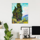 Cypresses Poster (Thuiskantoor)