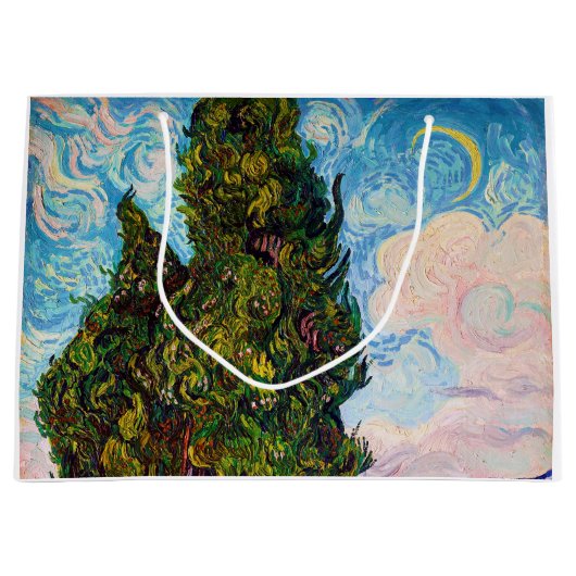 Cypresses, Van Gogh Groot Cadeauzakje (Voorkant)