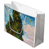 Cypresses, Van Gogh Groot Cadeauzakje (Voorkant Gekanteld)