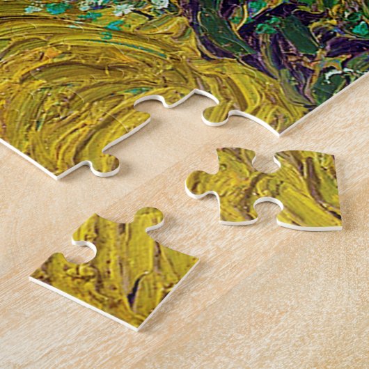 Cypresses, Van Gogh Legpuzzel (Zijkant)
