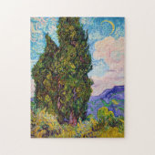 Cypresses, Van Gogh Legpuzzel (Verticaal)