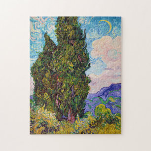 Cypresses, Van Gogh Legpuzzel