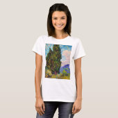 Cypresses, Van Gogh T-shirt (Voorkant volledig)