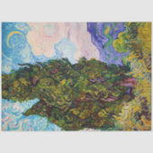 Cypresses, Van Gogh Tissuepapier (Voorkant)