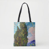 Cypresses, Van Gogh Tote Bag (Voorkant)