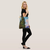 Cypresses, Van Gogh Tote Bag (Op model)